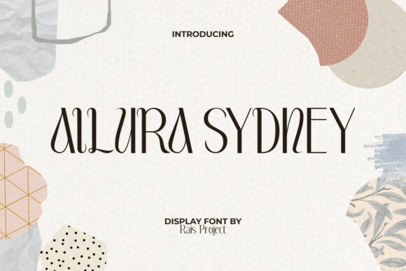 Ailura Sydney: A Chic and Sophisticated Display Font for Web Design