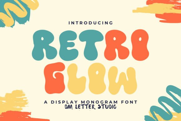 Bring Neon Nostalgia to Your Handmade Creations with Retro Glow Font