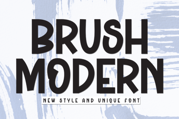 Brush Modern: A Charming Handwritten Display Font
