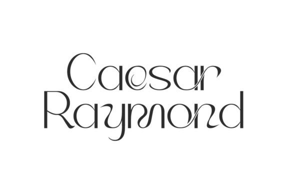 Caesar Raymond: Elevate Your Campaign with a Stylish Display Font