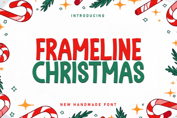 Christmas Frameline: A Festive Font for Your Brand
