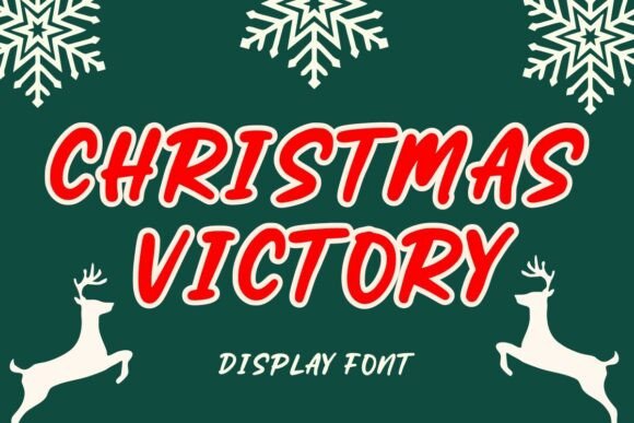 Christmas Victory: A Festive Font for Your Brand