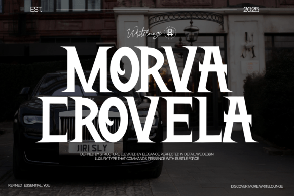 Elevate Your Web Design with Morva Crovela Font
