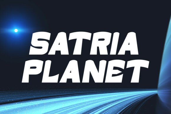 Enhance Your Campaigns with Satria Planet Font