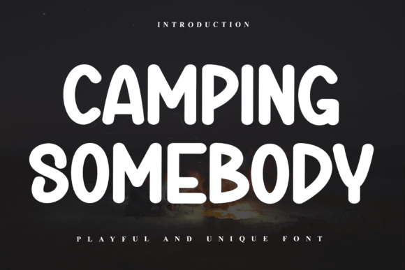 Enhance Your Editorial Design with Camping Somebody Font