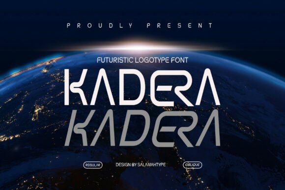 Experience the Future with Kadera: A Modern Display Font