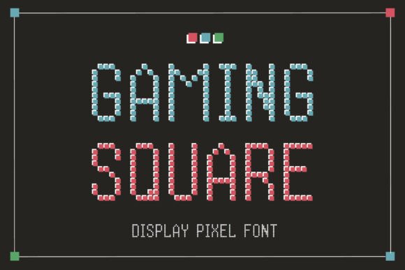 Gaming Square: A Retro Pixel Font for Modern Design