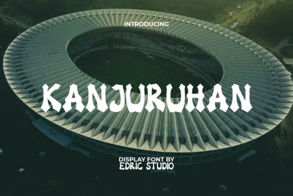 Kanjuruhan: A Retro-Style Display Font for Crafters