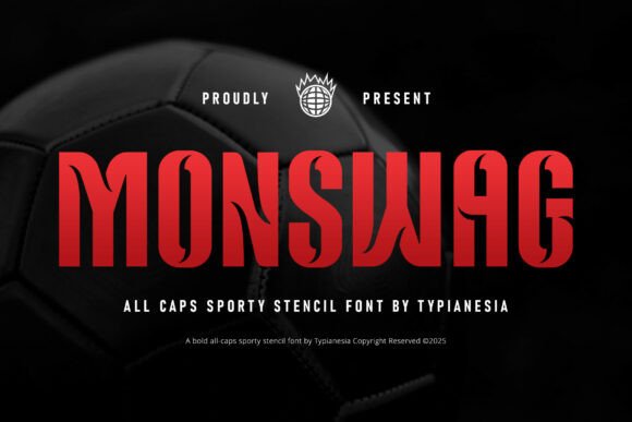 Monswag: A Bold, Modern Display Font for High-Impact Branding