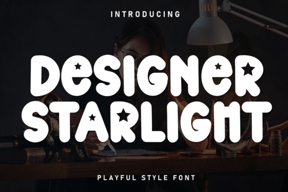 Transform Your Brand with Designer Starlight Font