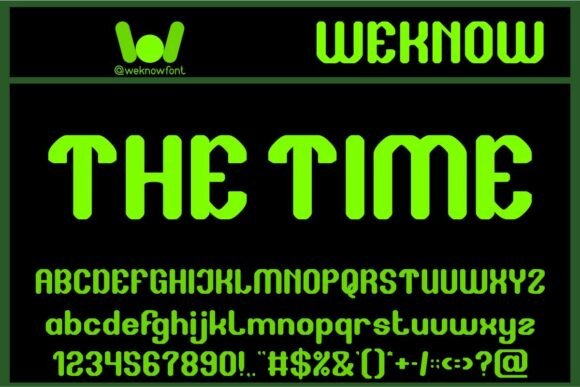 Transform Your Brand with The Time Font