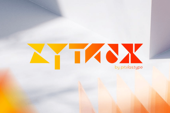 Transform Your Web Design with Zyntrax, the Bold Display Font