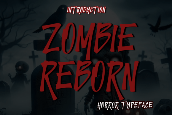 Zombie Reborn: A Handwritten Font for Creative Makers